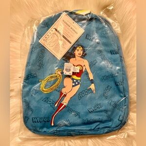 Pottery Barn Kids Girls Wonder Woman Mini Backpack Superhero DC Comics. NEW